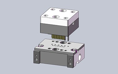 老式打孔模具